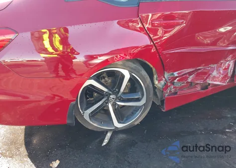 2021 Honda Accord Sport Special Edition from USA, damaged, VIN 1HGCV1F45MA044608